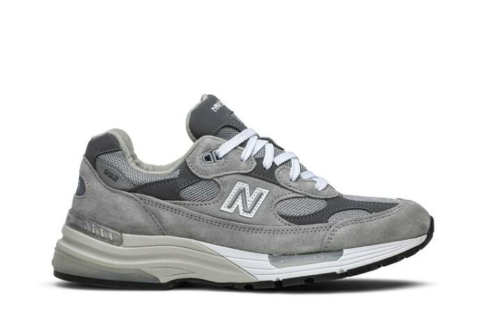 New Balance 992 Made in USA Grey Width D M992GR Men's Size New Balance 992 Made in USA Grey Width D M992GR Men's Size