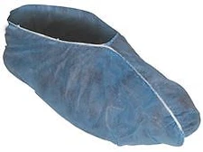KLEENGUARD* A10 LIGHT DUTY SHOE COVER, ELASTIC TOP, LOW SKID, BLUE, ONE SIZE FIT