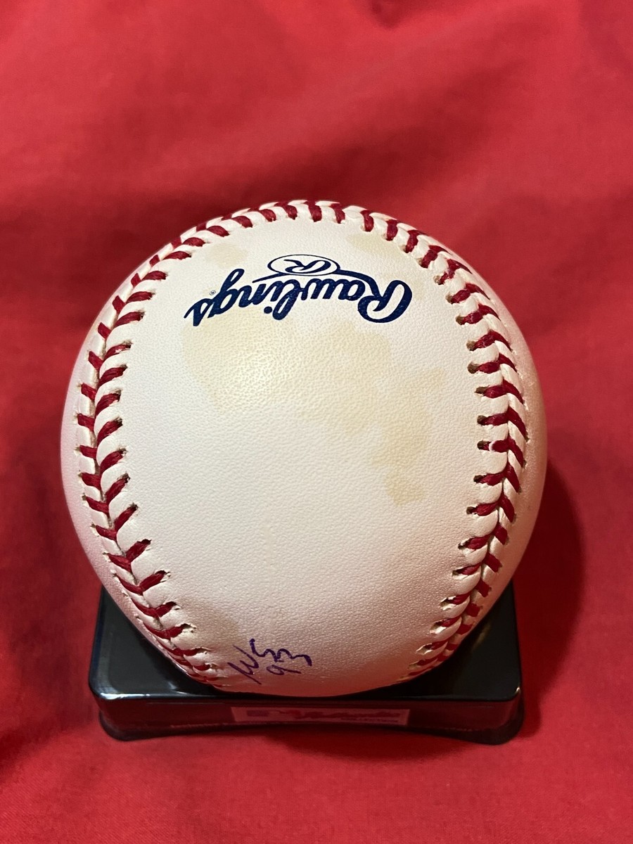 TONY FERNANDEZ AUTOGRAPHED SIGNED MAJOR LEAGUE BASEBALL OML 