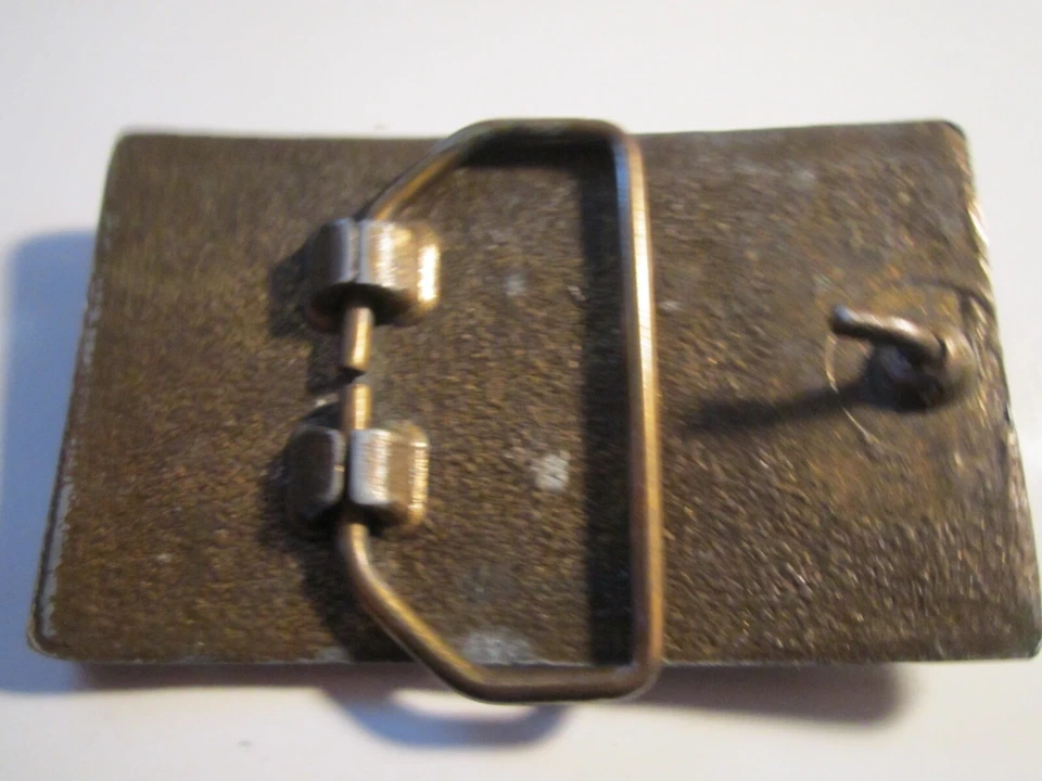 DE COLECCIÓN HEBILLA DE CINTURÓN SMITH & WESSON - LATÓN PESADO - GW-9 Foto 3 de 3