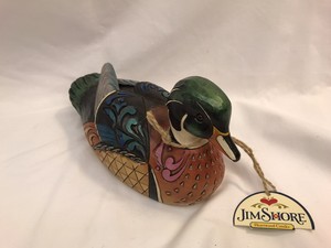 Jim Shore âJust Duckieâ Artist Signed - Rare Duck Decoy Figurine | eBay