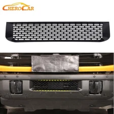 Front Bumper Grille Decor Cover Trim Insert For Ford Bronco 2021-24 Accessories