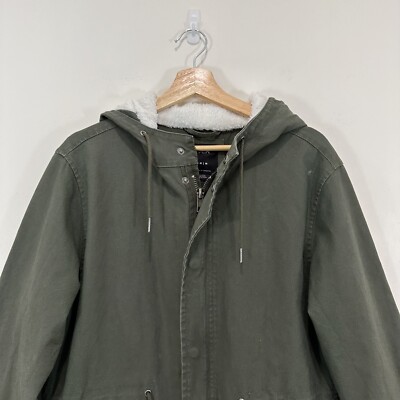 Bomber Jacket Mens Jackets Rvca Parka Jacket RVCA Jacket Men M