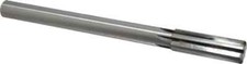 Made in USA 7/8" Carbide-Tipped 6 Flute Chucking Reamer Straight Flute, Strai...