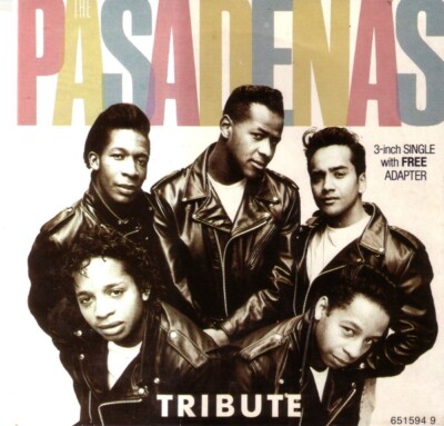 THE PASADENAS - Tribute 4TR 3-inch CDS 1988 DISCO / FUNK