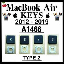 🍒 Teclas MacBook Air + Clip/Bisagra 2012 - 2019 MODELOS:  A1466  TIPO 2