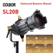 COLBOR SL20B Bowens Mount Focalize Conical Snoots Optical Spotlight Art Effects