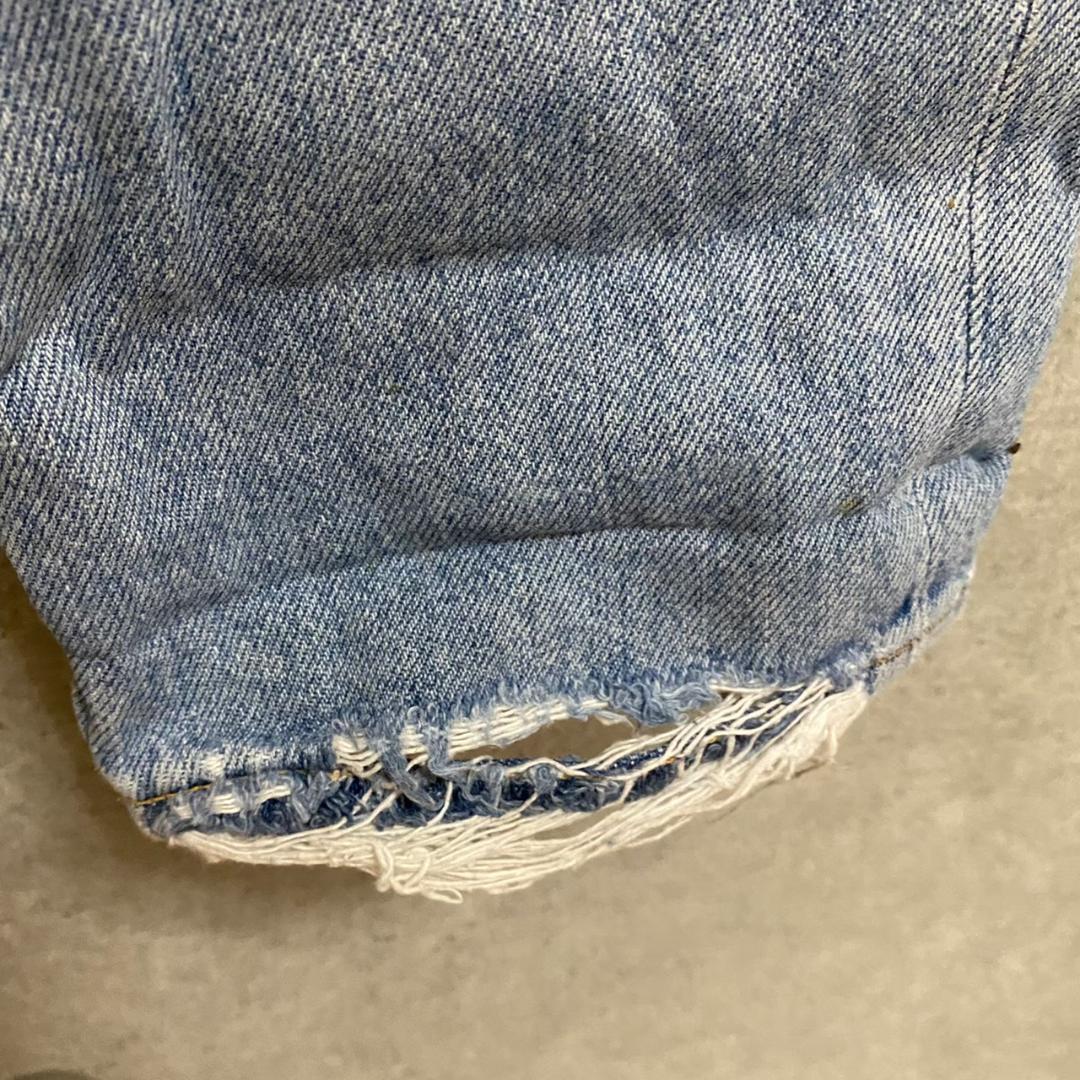ACNE STUDIOS Men's BOY INDIGO FRAY Distressed Denim Pants