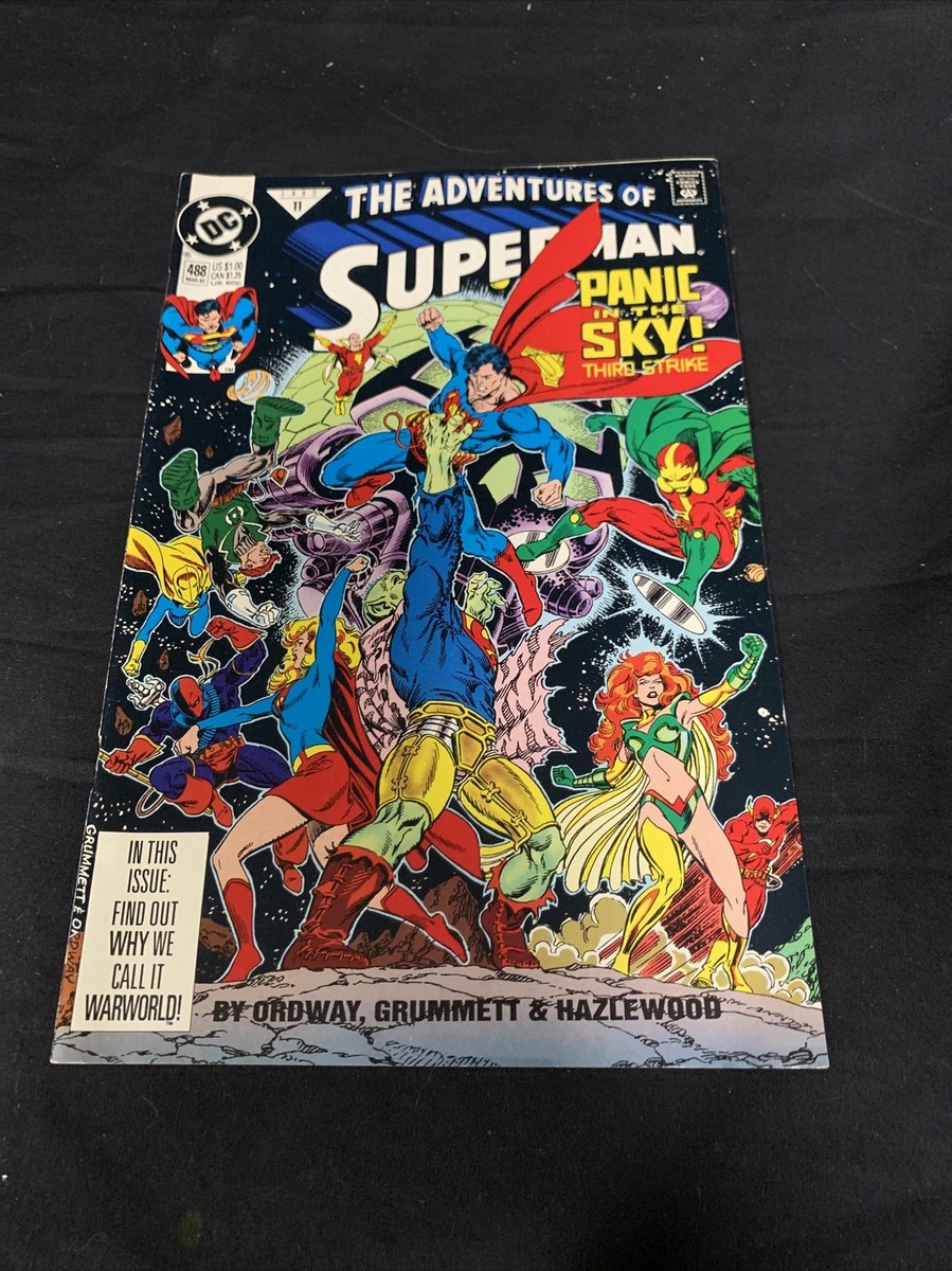アメコミ・英語スーパマンSUPERMAN: PANIC IN THE SKY