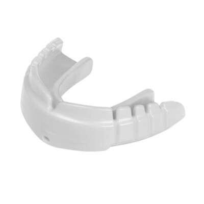 OPRO Snap Fit Mundschutz Gumshield für Zahnspangen - weiß