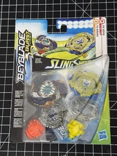 Hasbro Beyblade Burst Turbo Slingshock Fafnir F4 & Rudr R4