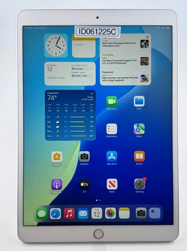 Apple iPad Air (3rd Generation) A2153 256 GB, Wi-Fi + 4G 10.5in Silver ID061225C
