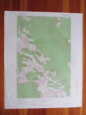 Mount Arriva Washington 1964 Original Vintage USGS Topo Map