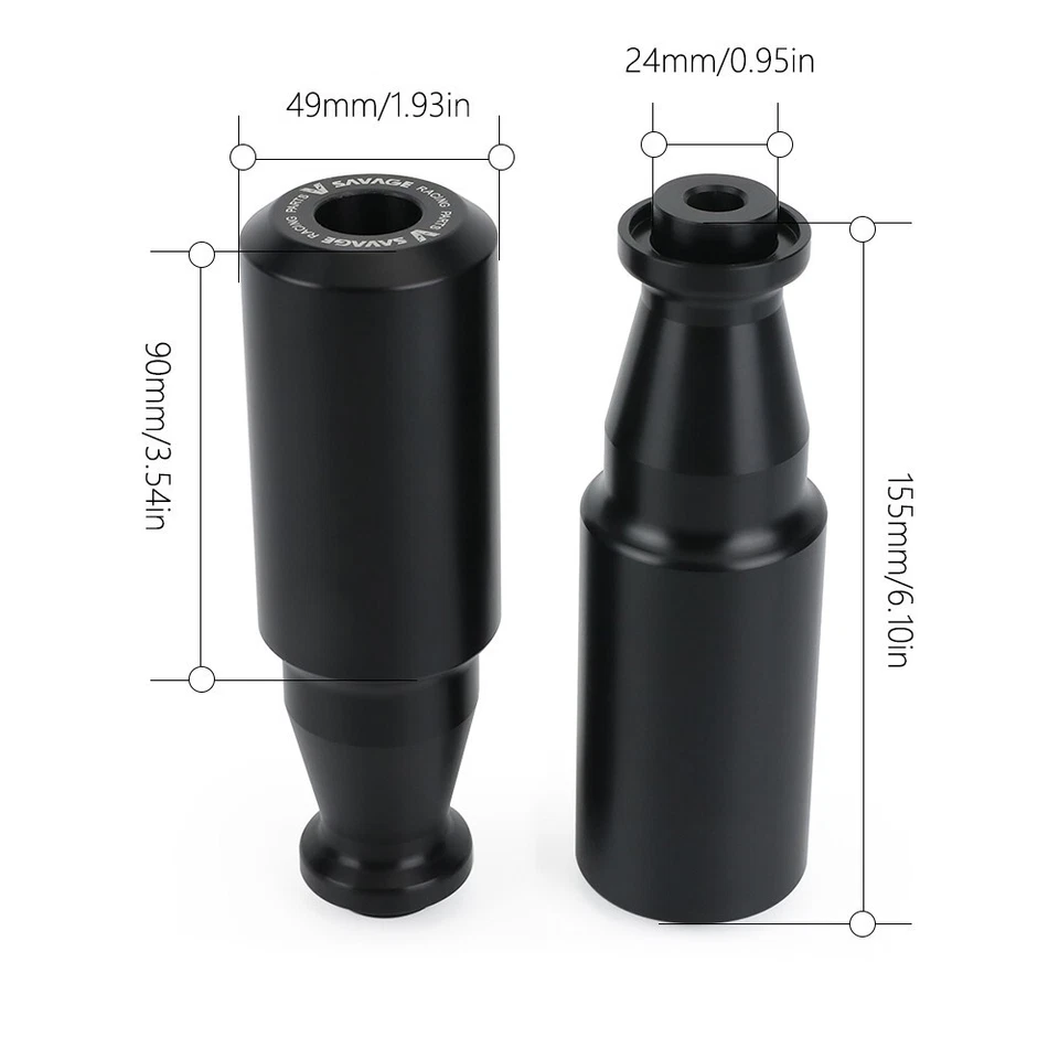 Protector contra choques deslizadores de marco CNC para DUCATI Multistrada 950/S Hypermotard 796 821 Foto 2 de 4