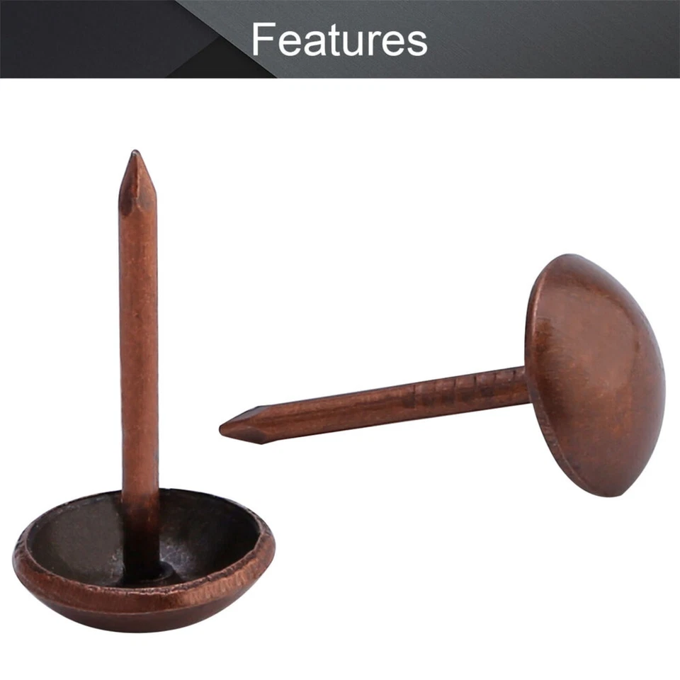 Round Head Push Pin Thumb Tack Kits for Message Board Office Pushpin 50-200PCS - Image 2 of 4