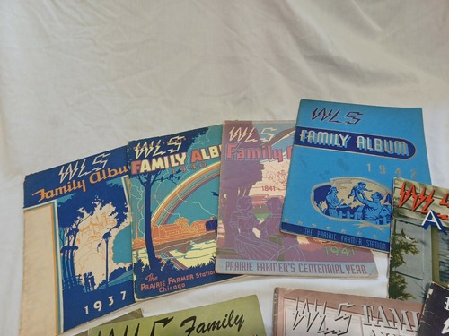 Lot Of 11 Vintage WLS Family Album - 1937-1953, 30th Anniversary + Article - Picture 2 of 6