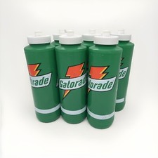 Vintage Gatorade 32oz Water Bottles 6 Pack Squeeze Squirt Property Of 80s 90s