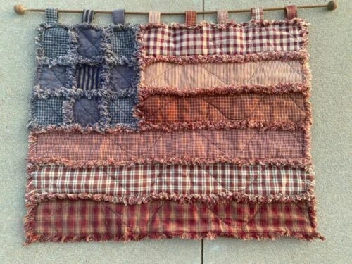 Flag Print White Quilts, Bedspreads & Coverlets