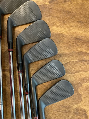 Macgregor MT Pro-C Black Forged Iron Set / 3-PW Stiff Flex Steel Shafts - Picture 8 of 10