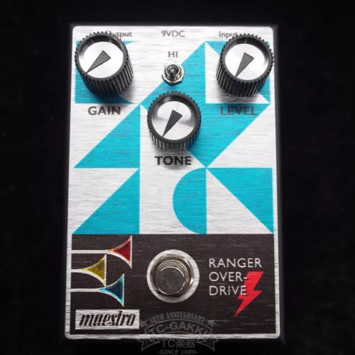 USED Maestro RANGER OVERDRIVE Overdrive Effects Pedal for Guitar Free Shipping