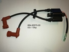 BOBINA MOTORE FUORIBORDO YAMAHA 9,9-15CV.2 TEMPI.RICAMBIO.6B4-85570-