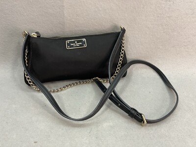 Kate Spade Wilson Road Black Nylon Jane Crossbody Bag