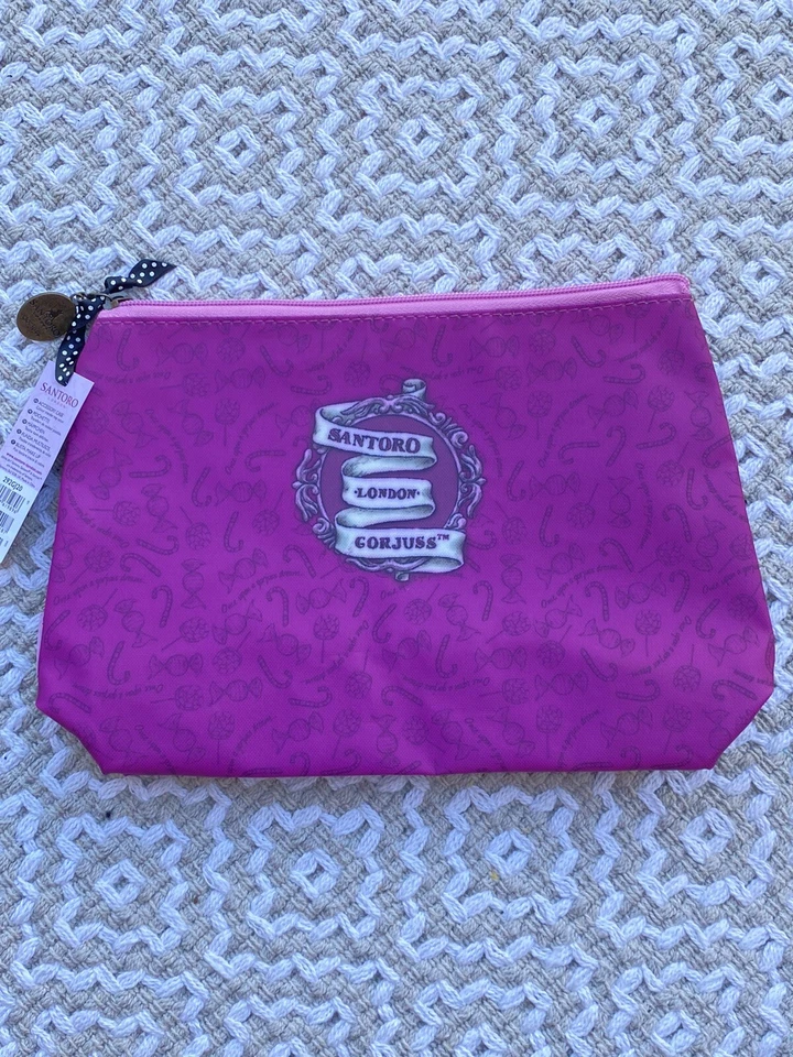 Nuevo BOLSO DE ACCESORIOS/COSMÉTICOS SANTORO London Gorjuss estampado integral viaje escolar Foto 2 de 4