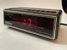 digital alarm clock vintage