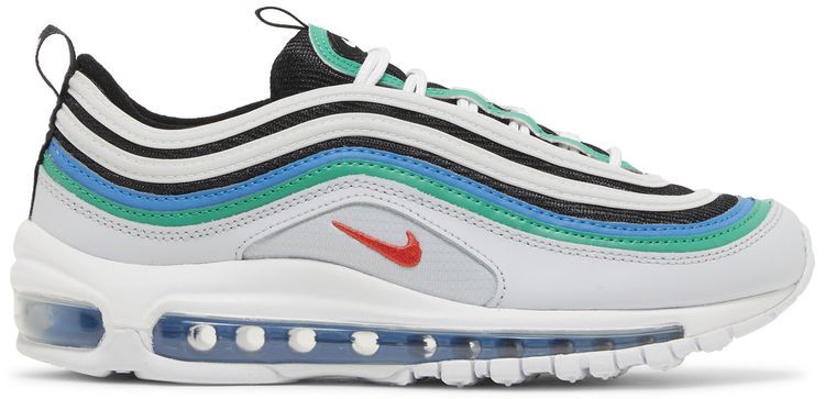 Nike Air Max 97 Grade School 'Pure Platinum Light Crimson' 921522-031 In Stock
