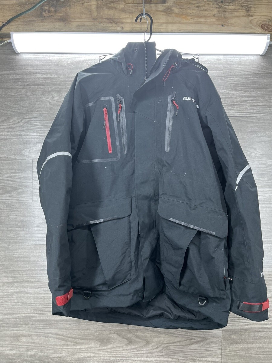 グランド牧場 セレクトセール Mens Guidewear Cabelas LARGE Guidewear PARKA Xtreme Black ナイロン