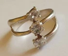 Vintage ring sterling silver 925 Size 7 Weight 2.99 g. Ukrainian jewelry.