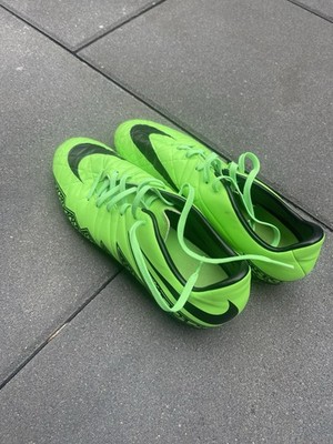 Nike Hypervenom Grün Fussballschuhe, Grösse 43, Stollen