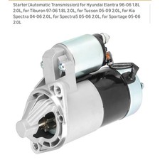 Arranque AEAGLE 12 voltios 1,4 KW PMGR para transmisión automática Hyundai Kia