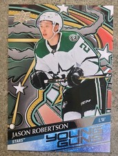 Upper Deck Series 2 Young Guns Renewed Jason Robertson 235 Dallas Stars Rookie