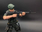 1/12 scale 3D printed M16A1 rifle for classified marvel legends