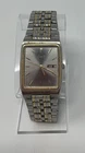 Vintage Seiko Tank 7N33-5A09 Two-Tone Day/Date Watch, New Battery - Used