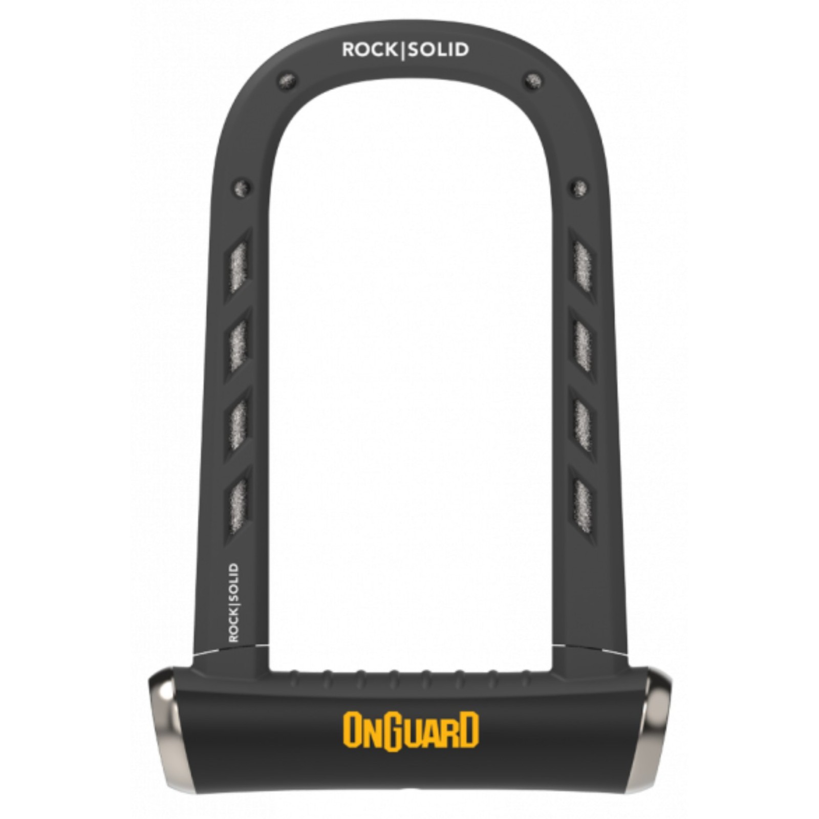 Onguard Diamond Sold Secure Rocksolid Bicycle Lock Black And Yellow - Image 2