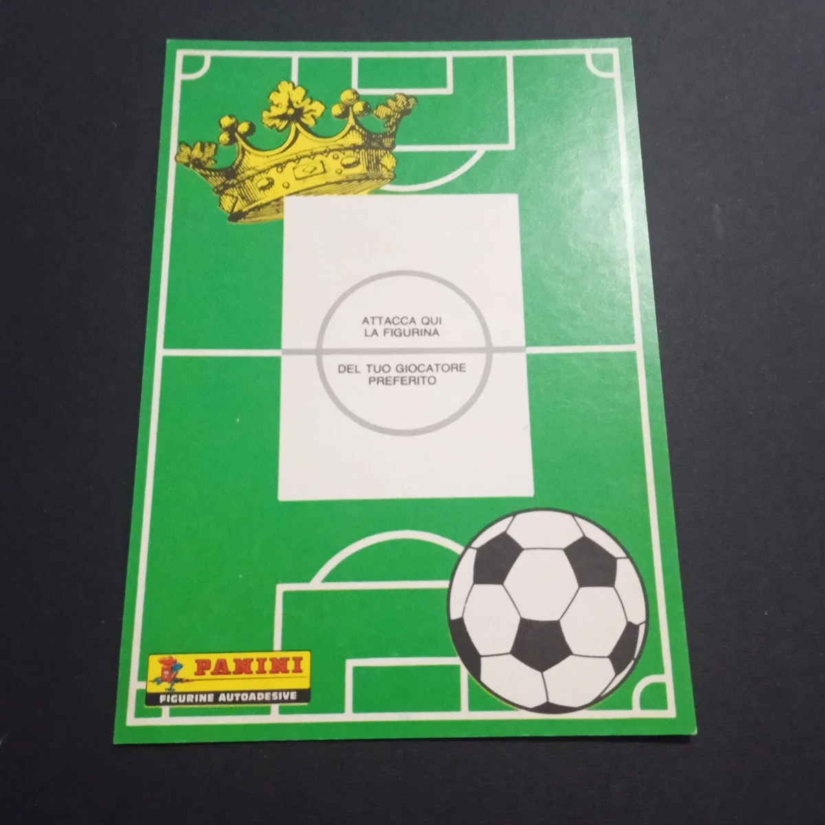 Panini Calciatori Supersport 1986 Michel Platini Juventus new mint as in pic