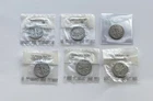 Walking Liberty Half Dollar Lot - 6 Coins Total 1934/1942/1942S/1943/1944/1945