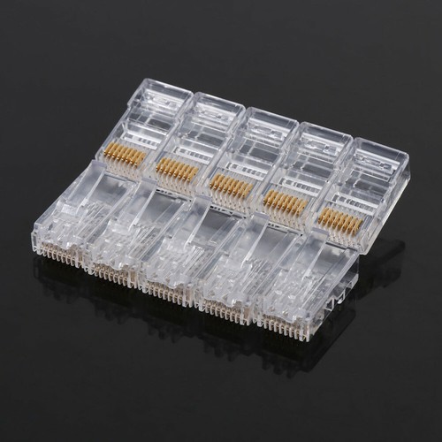 11Pcs Crimp Punch Tool Set Data Network Cable Tester Kit Tool Bag - Afbeelding 7 van 8