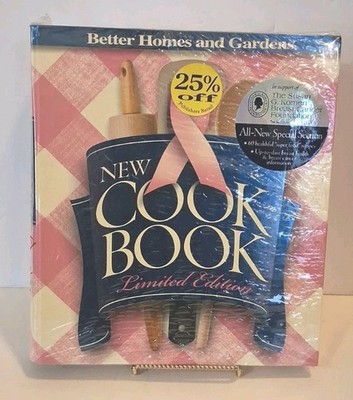 Better Homes & Gardens New Cookbook Limited Edition Pink 2005 Ring Bound     Q2