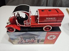Ertl Texaco Bank 1919 GMC Tanker Truck Series 17 Die Cast Metal Bank