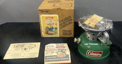 #ad #ad Coleman 502 Camping Sportster Stove Unfired Unused In Box Read Details $227.49