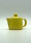 Vintage McCoy Pottery Teapot Yellow Glazed Art Deco Small 7129 Made In USA Ohio