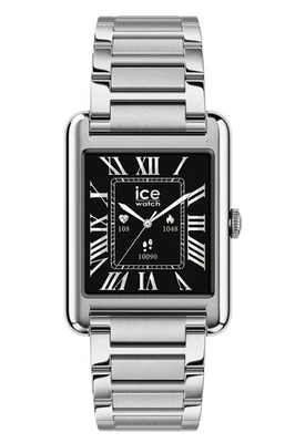 ICE-WATCH Smartwatch ICE Smart TKS 2.0 Silberfarben Rechteckig 025381