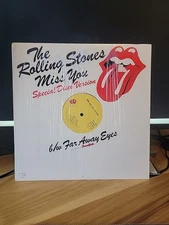 THE ROLLING STONES ( MISS YOU / FAR AWAY EYES  ) ORIG 1978 CUSTOM VINYL 12" NM-