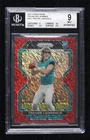 2021 Panini Prizm Red Shimmer 19/35 Trevor Lawrence #331 BGS 9 MINT Rookie RC