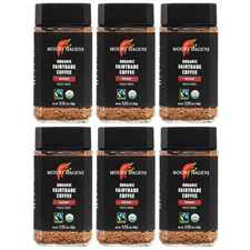 Mount Hagen 3.53oz Organic Freeze Dried Instant Coffee - 6 pack | Eco-friendl...