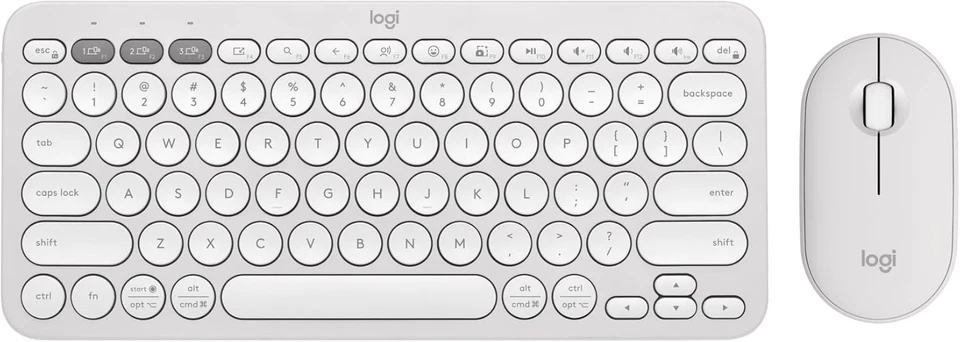 Quiet Portable Wireless Keyboard with Mouse - Image 3 of 4