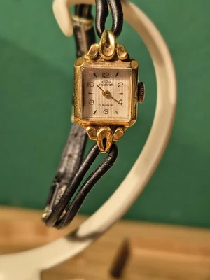 Berg Parat 17 Rubis Gold Plated Damen Armbanduhr Handaufzug Vintage - Bild 1 von 4